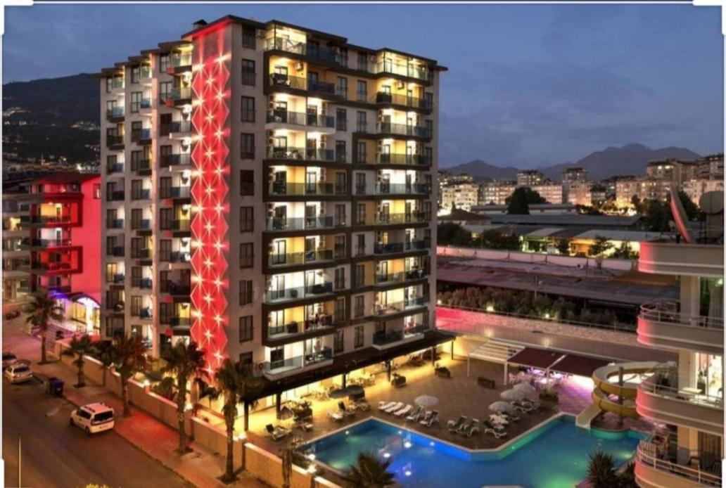 Granada City Alanya Luxury Appartment 800М От Пляжа Клеопатра エクステリア 写真